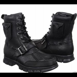 Ralph Lauren Hamlin black boot